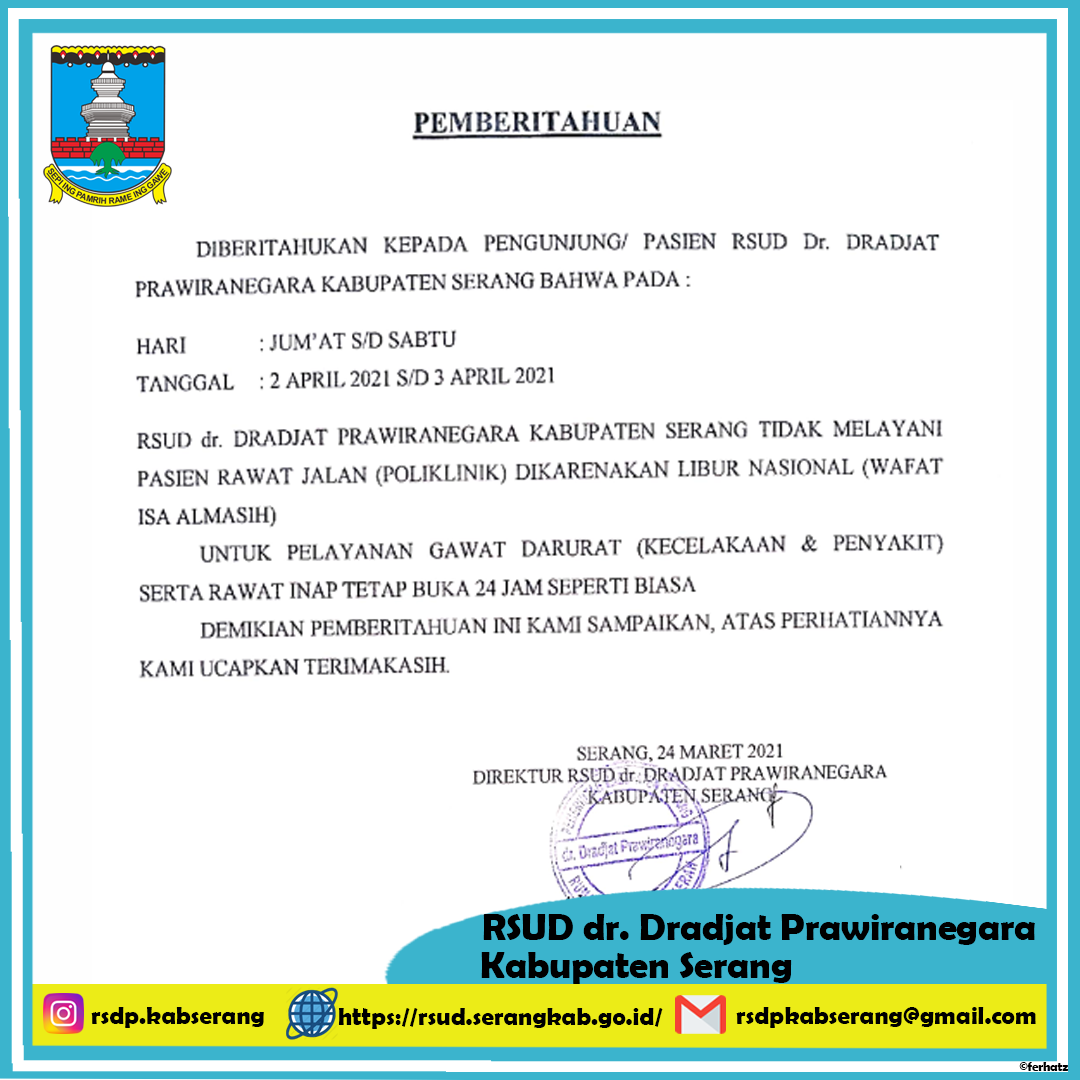 Libur Nasional dan Cuti Bersama 02-03 April 2021